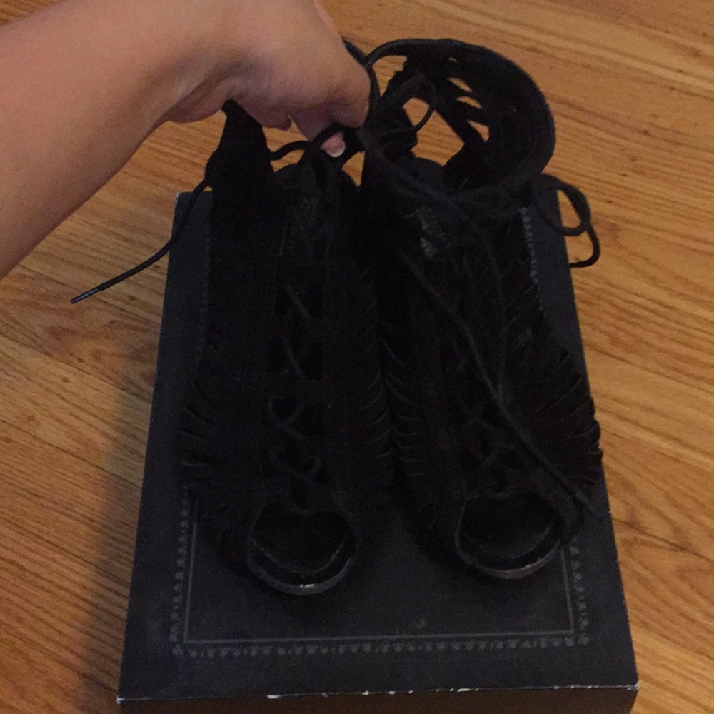 Urban outfitter’s deena and ozzy gladiator shoes